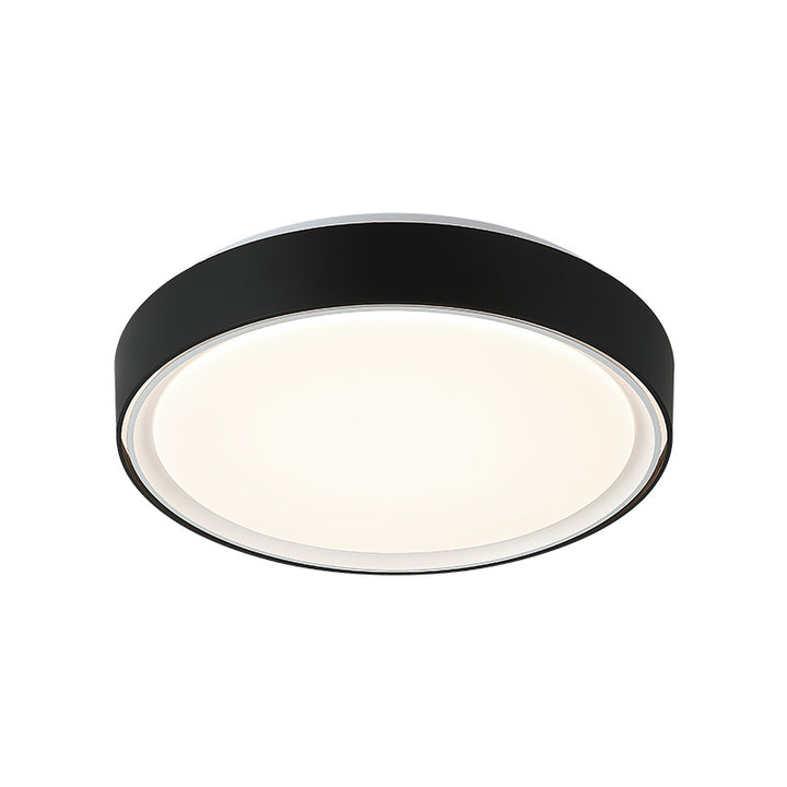 Alamus - LED 1 Light Flush Mount, Ø15 1/4" x 3 1/8"H, by Matteo Lighting