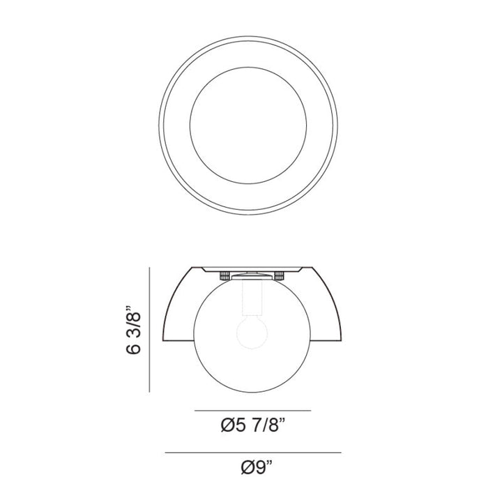 Watson - LED 1 Light Flush Mount