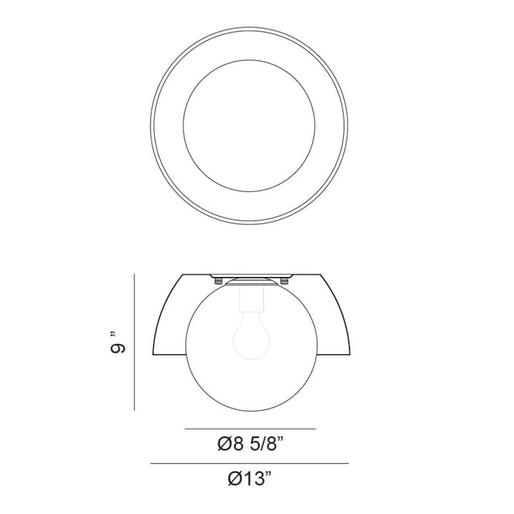 Watson - LED 1 Light Flush Mount