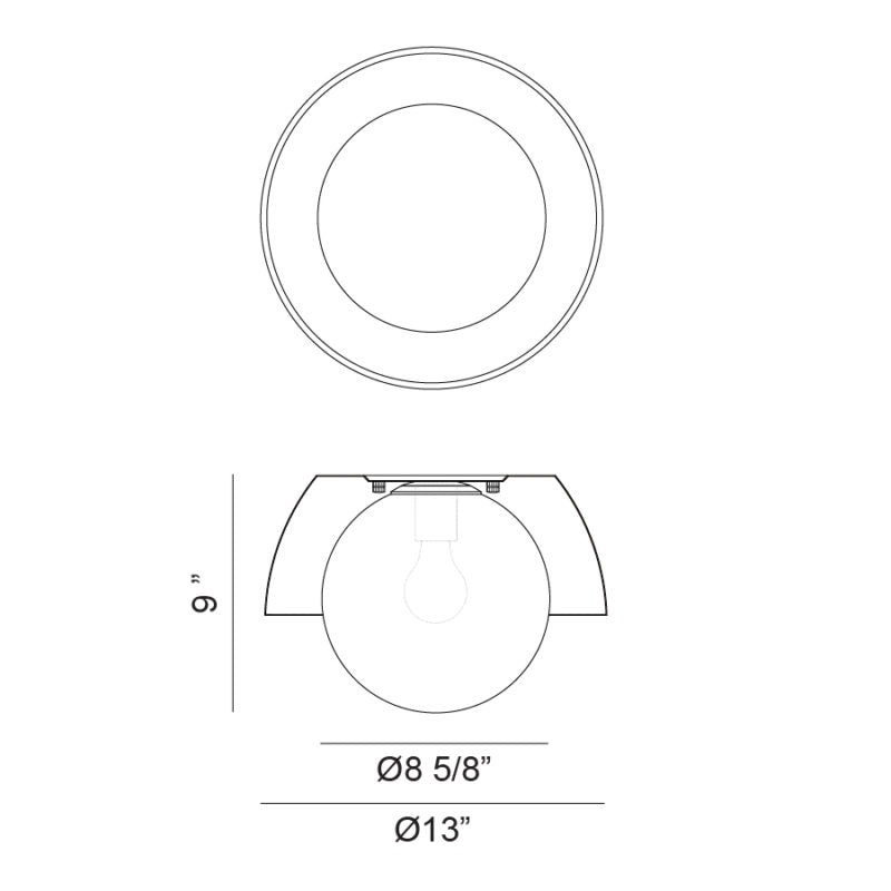 Watson - LED 1 Light Flush Mount