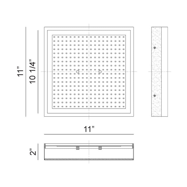Tux - LED 1 Light Flush Mount