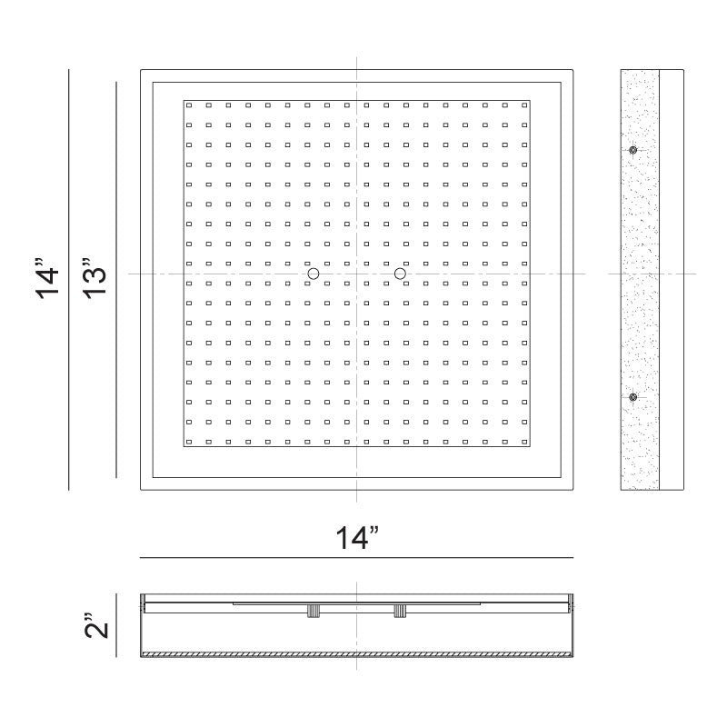 Tux - LED 1 Light Flush Mount