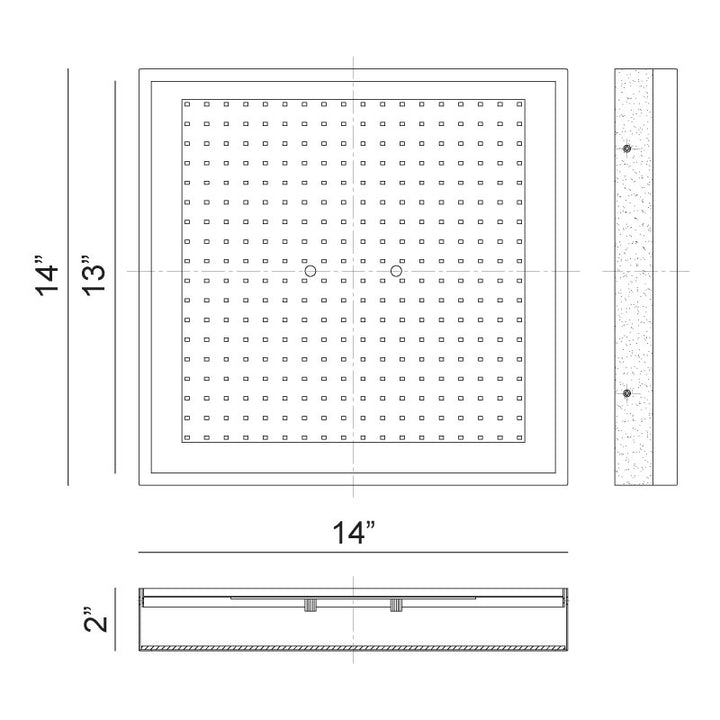 Tux - LED 1 Light Flush Mount