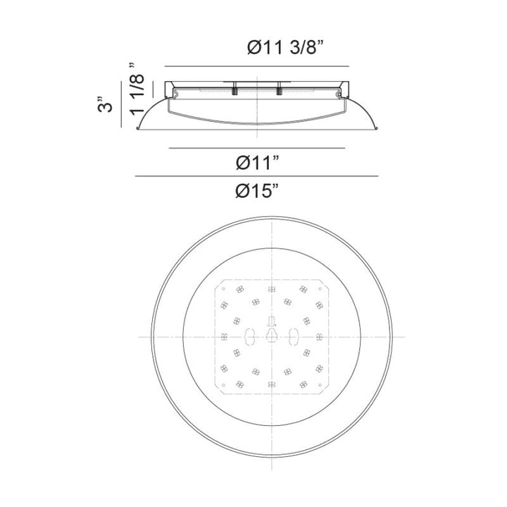 Finley - LED 1 Light Flush Mount