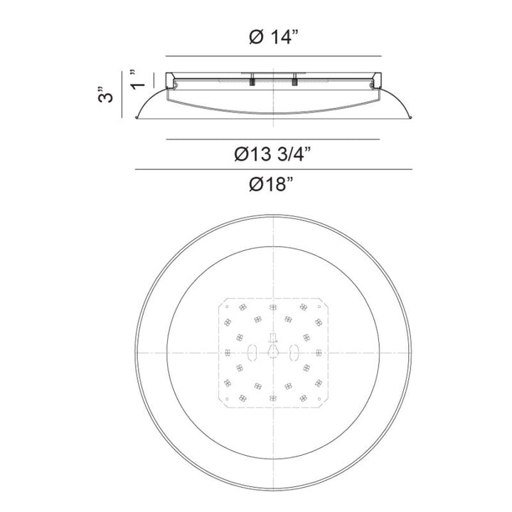 Finley - LED 1 Light Flush Mount