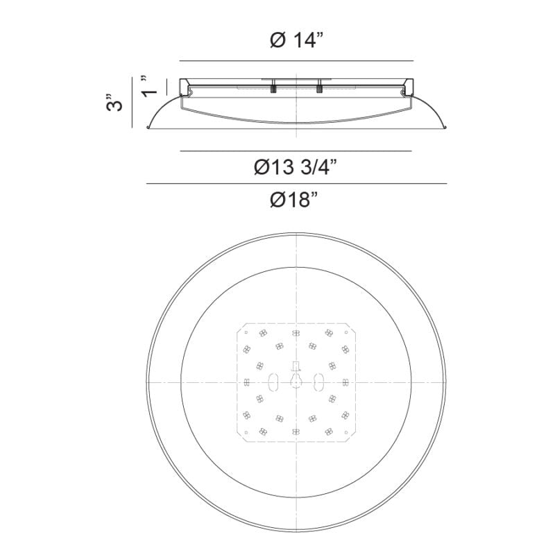 Finley - LED 1 Light Flush Mount