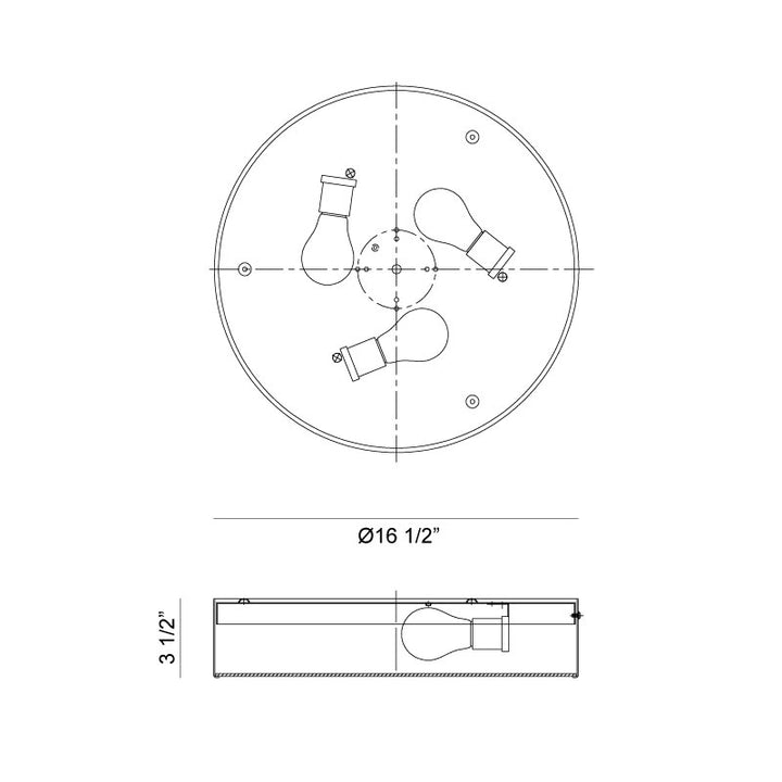 Snare - Flush Mount
