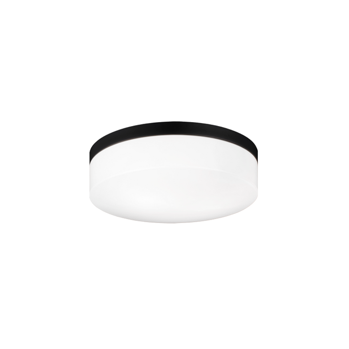 Steel Frame with White Acrylic Diffuser Flush Mount