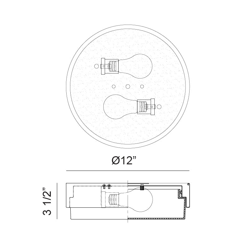 Quintz - LED Flush Mount
