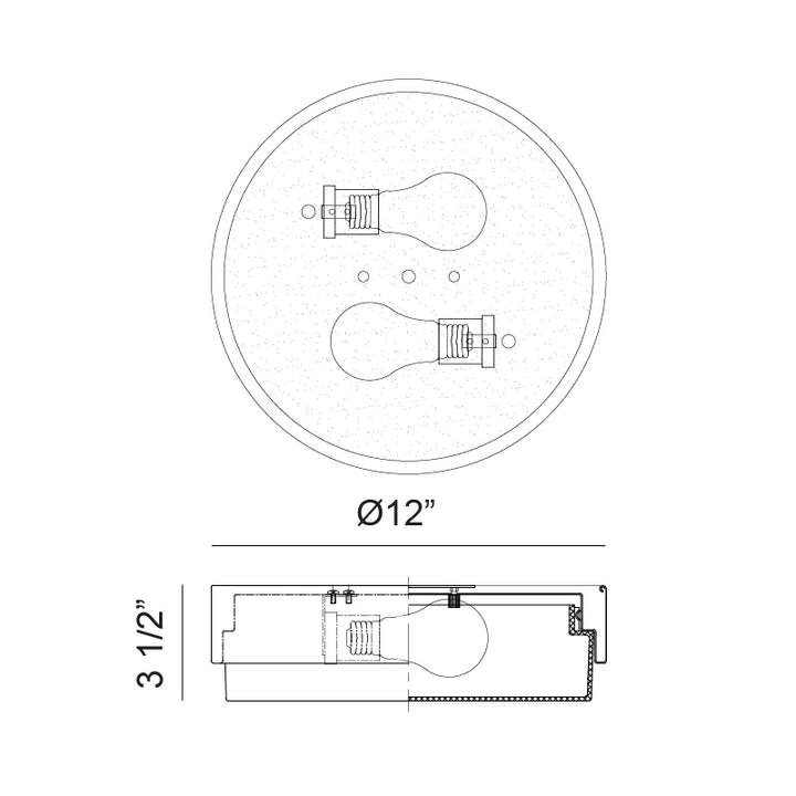 Quintz - LED Flush Mount