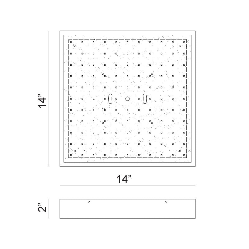 Kashi - LED 1 Light Flush Mount