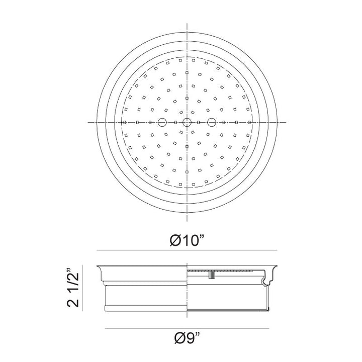 Navo - LED 1 Light Flush Mount