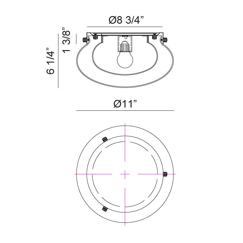 Caspian - LED Flush Mount