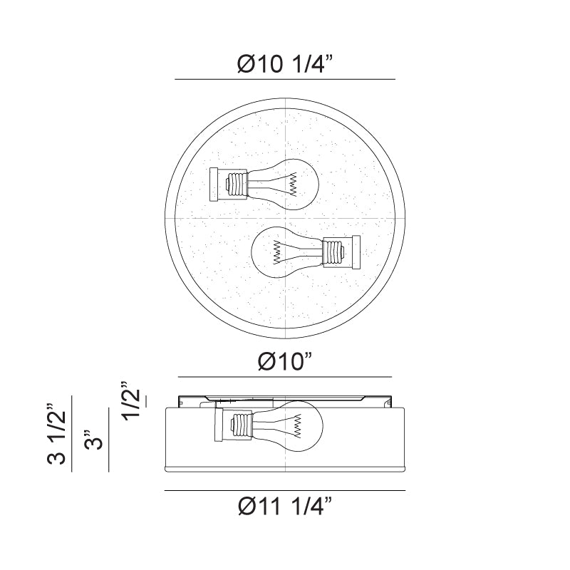 Echo - LED Flush Mount