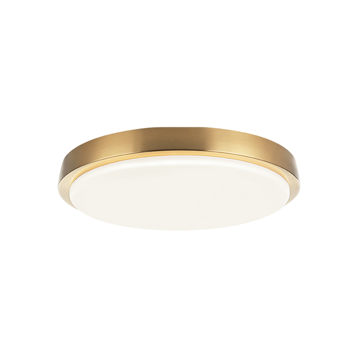 Steel Frame with White Acrylic Diffuser Flush Mount