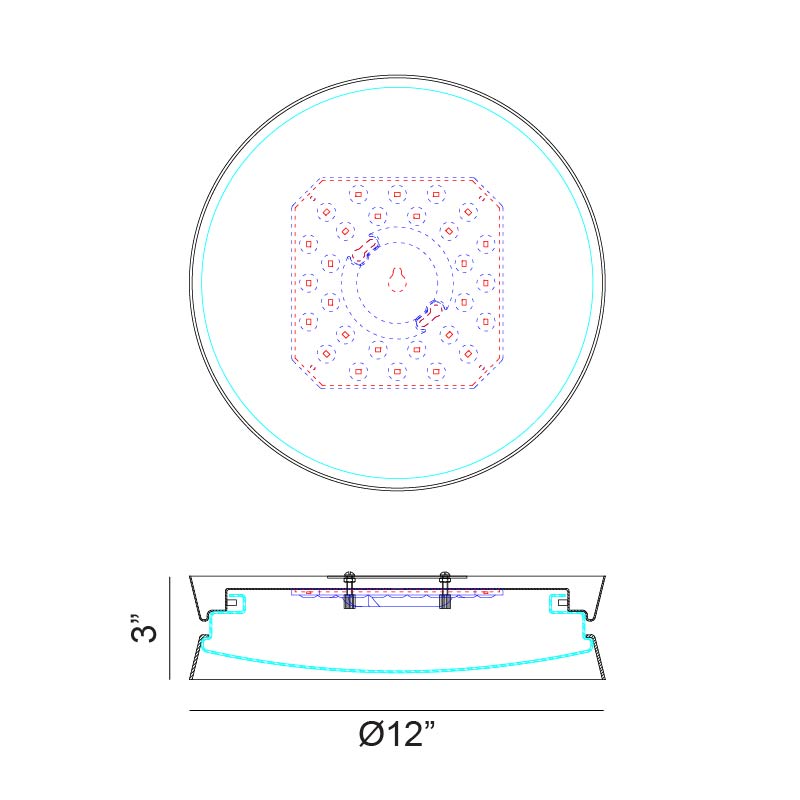 Greyson - LED 1 Light Flush Mount