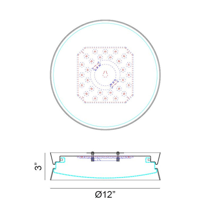 Greyson - LED 1 Light Flush Mount