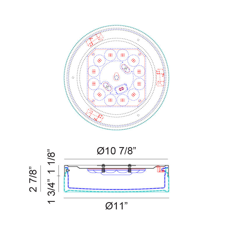 Felicity - LED 1 Light Flush Mount