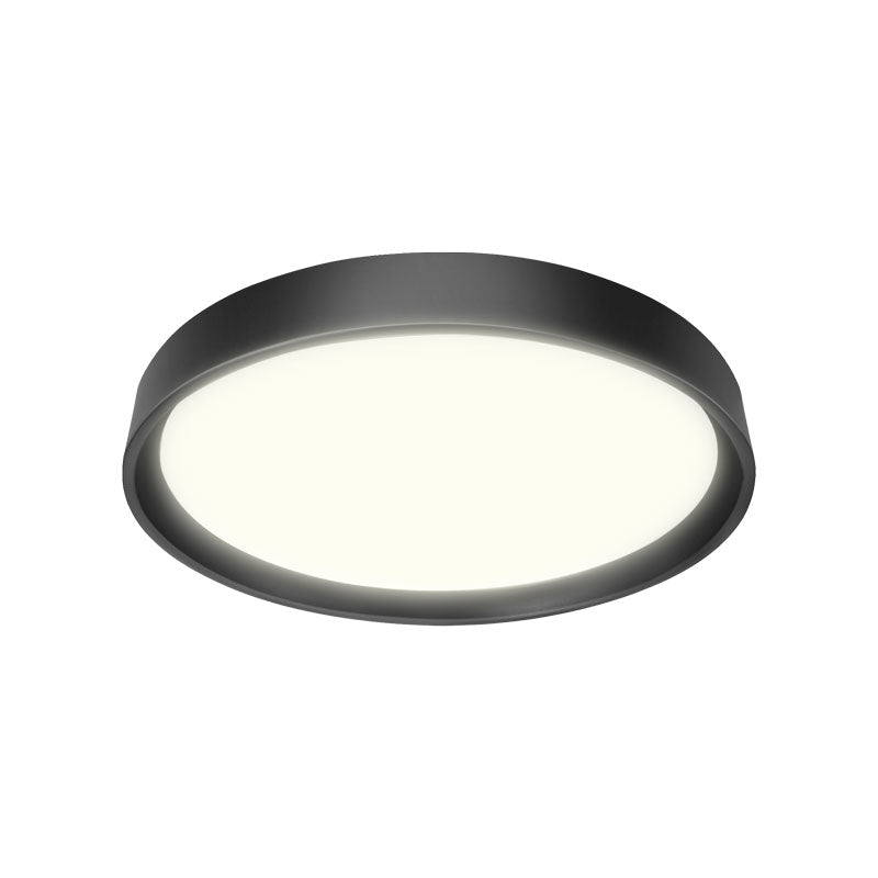 Delta - LED 1 Light Flush Mount in Matte Black by Matteo Lighting