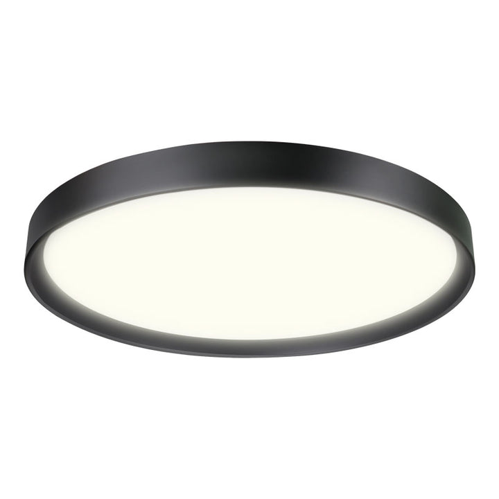 Delta - LED 1 Light Flush Mount in Matte Black by Matteo Lighting