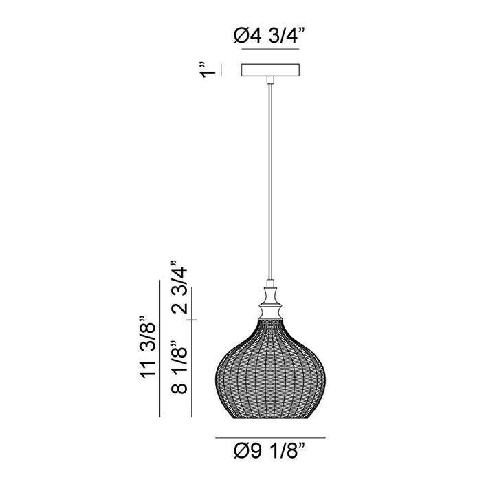 Renity - 1 Light Pendant