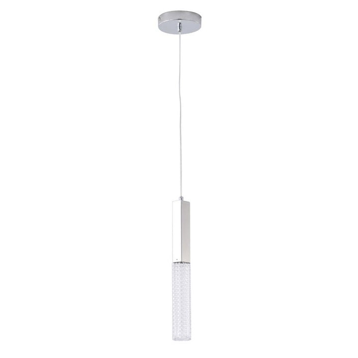 Frame LED Pendant Light with Clear Glass Shade by Bethel - view 2