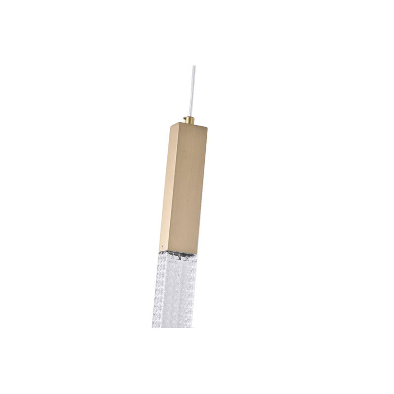 Frame LED Pendant Light with Clear Glass Shade by Bethel - view 16