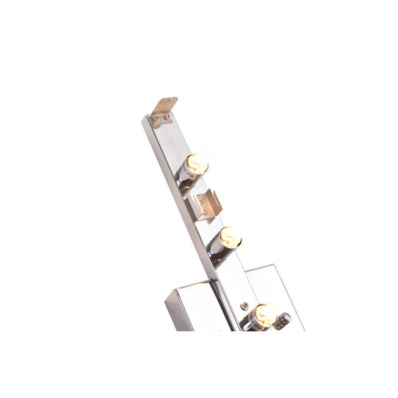 Clear Crystal Cylinder Wall Sconce with Chrome Hardware (MBC11031450) by Bethel - view 6