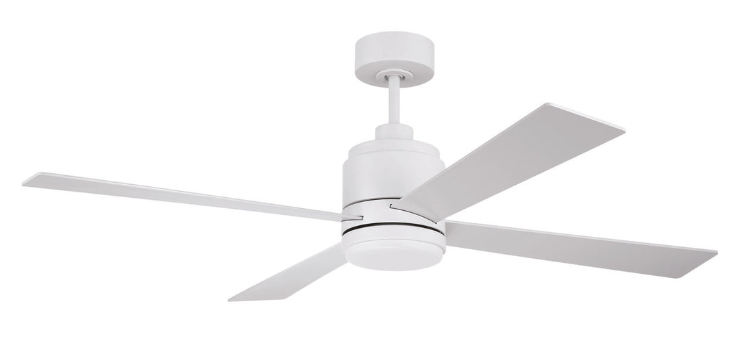 McCoy Ceiling Fan in White w/ White/White Blades by Craftmade
