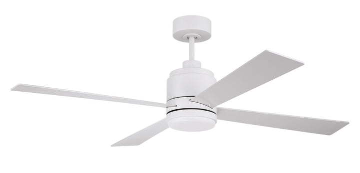 McCoy Ceiling Fan in White w/ White/White Blades by Craftmade