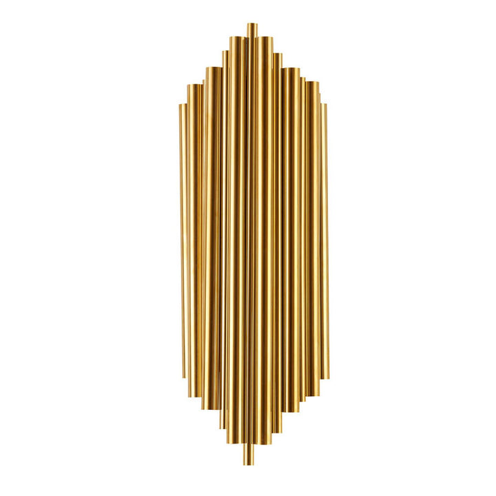 Gold Stainless Steel Wall Sconce by Bethel
