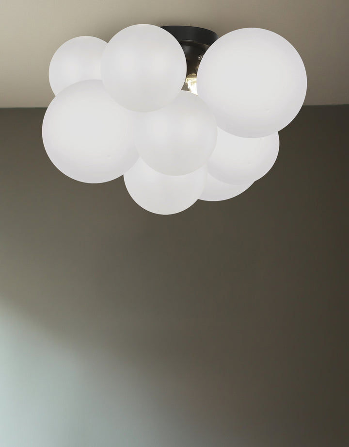 Miles 3 Light Flush Mount by Dainolite - view 5