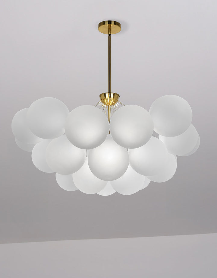Miles 8 Light Chandelier by Dainolite - view 3