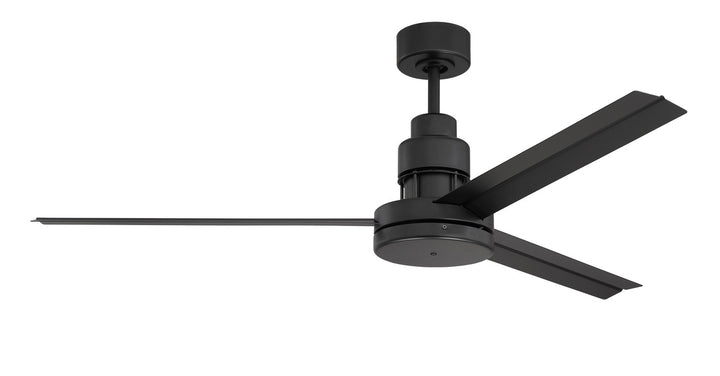 Mondo Ceiling Fan in Flat Black by Craftmade