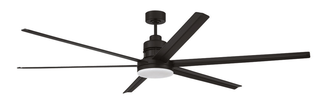 Mondo Ceiling Fan in Flat Black by Craftmade
