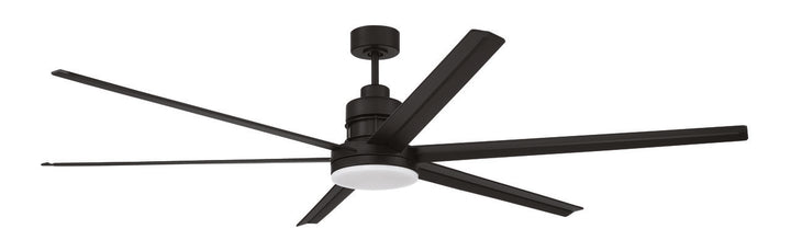 Mondo Ceiling Fan in Flat Black by Craftmade