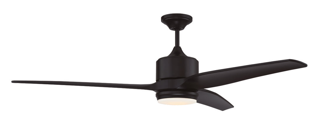 Mobi 60" Outdoor Ceiling Fan in Flat Black by Craftmade