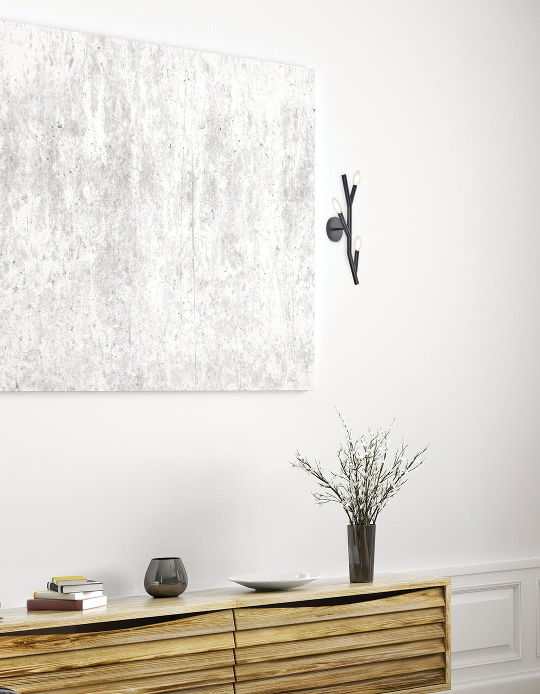 Morgan 3 Light Wall Sconce by Dainolite - view 4