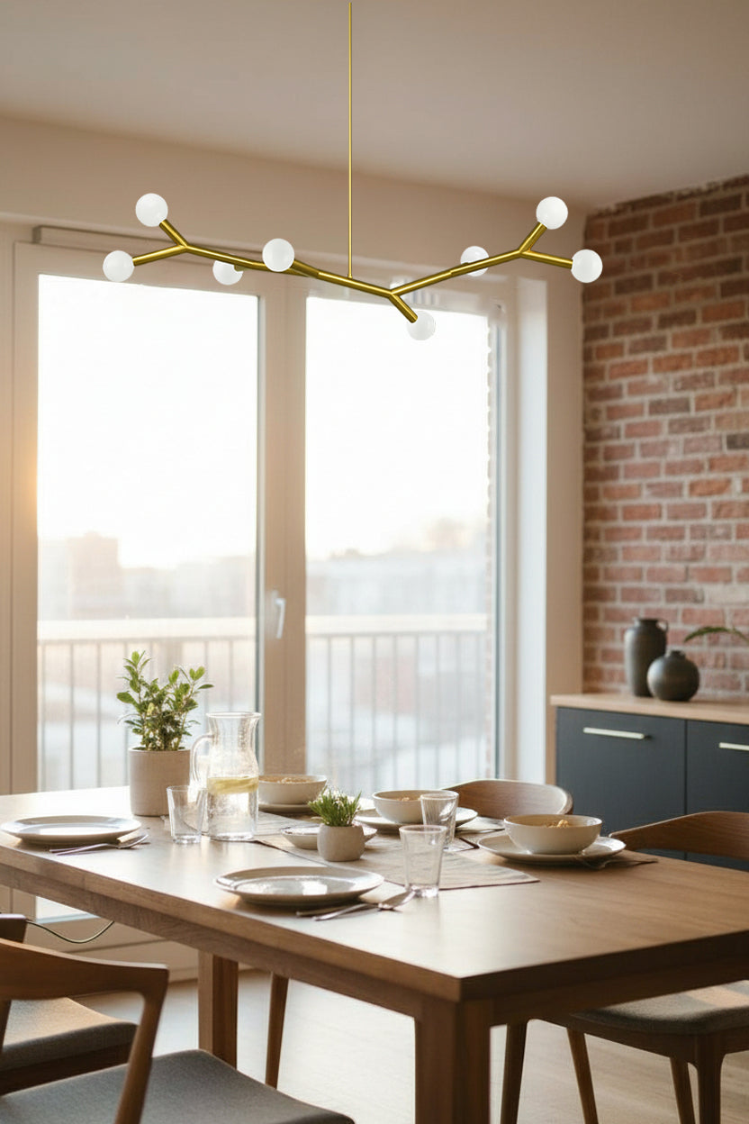 Morgan 8 Light Horizontal Pendant by Dainolite - view 2