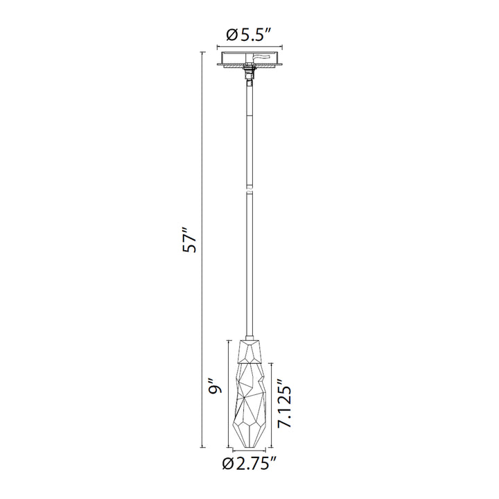 Angelus Crystal Mini-Pendant by Zeev - view 10