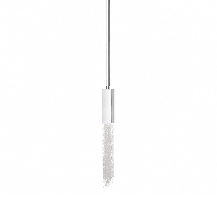 Valenza Water Glass Mini-Pendant in Polished Nickel by Zeev