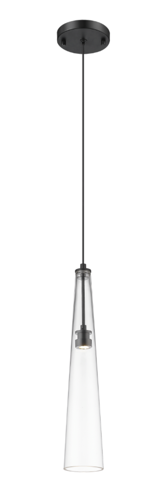 Dionysus - 1 Light Mini-Pendant in Matte Black by Moderno Lighting
