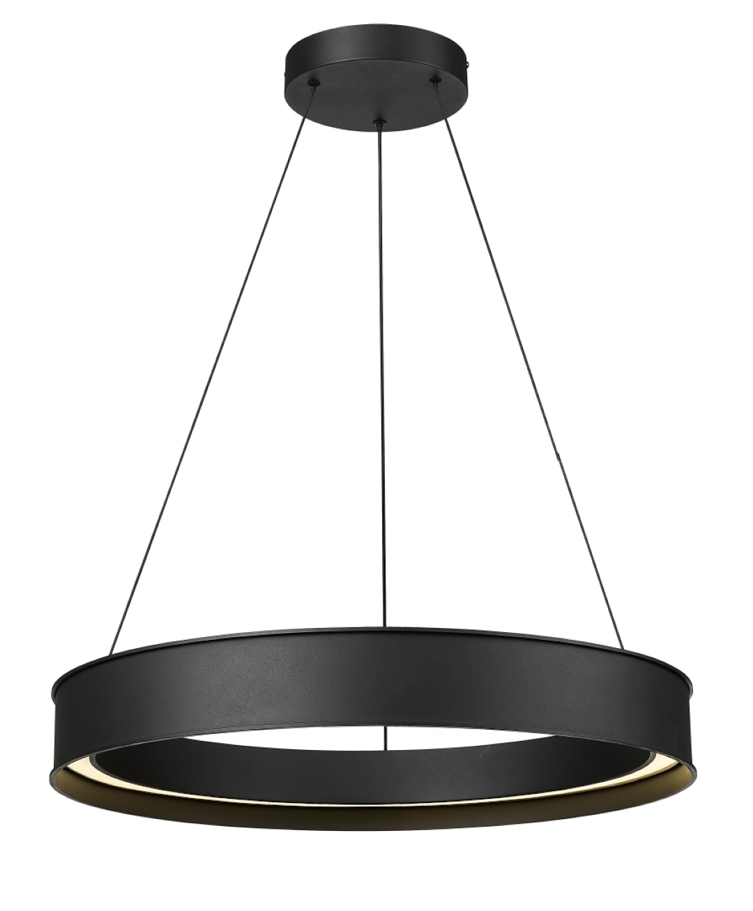 Smith - 1 Light LED Pendant in Matte Black by Moderno Lighting
