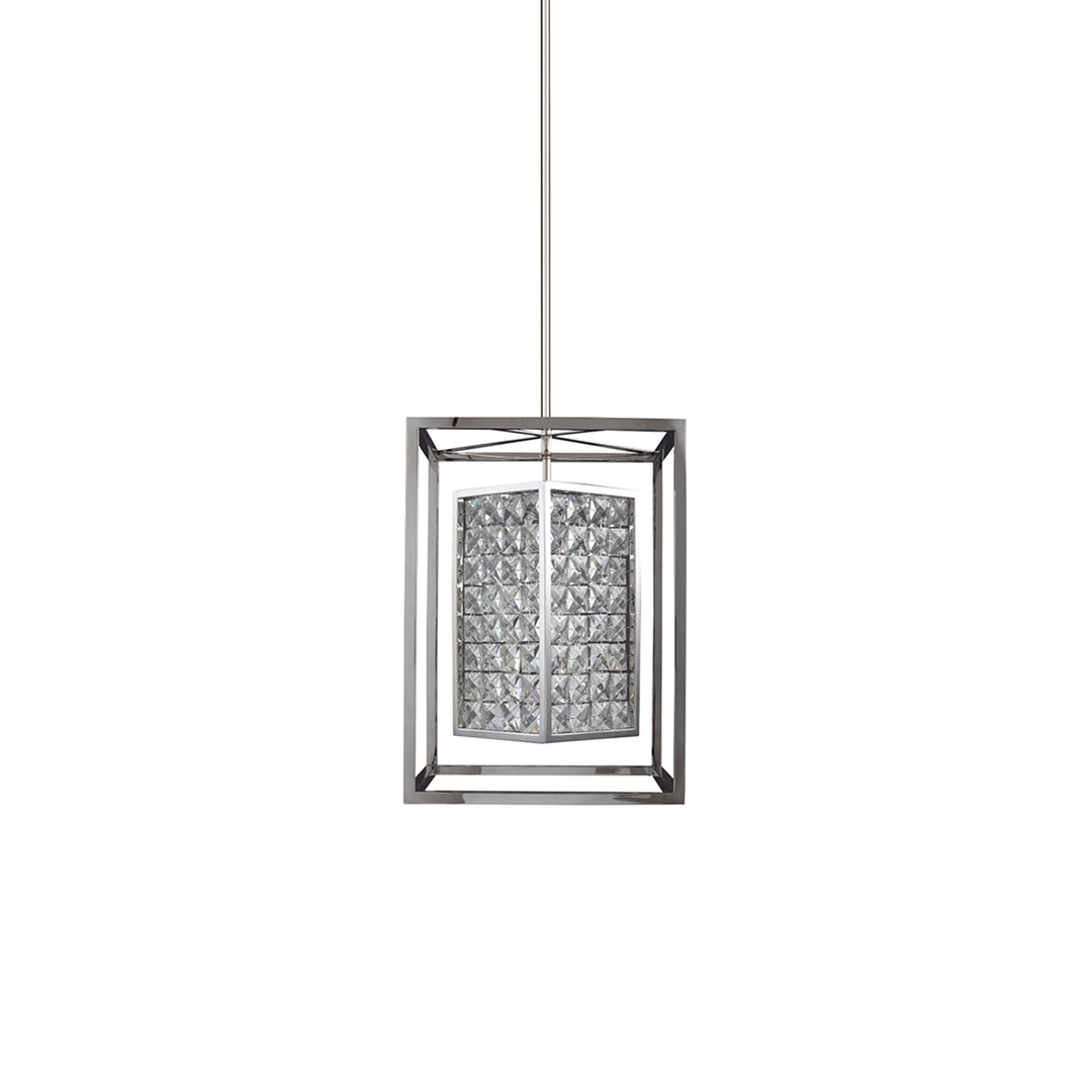Struttura Geometric Crystal Pendant, 8", by Zeev
