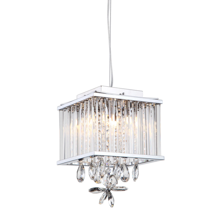 Easton Crystal Mini-Pendant, Clear, by Zeev