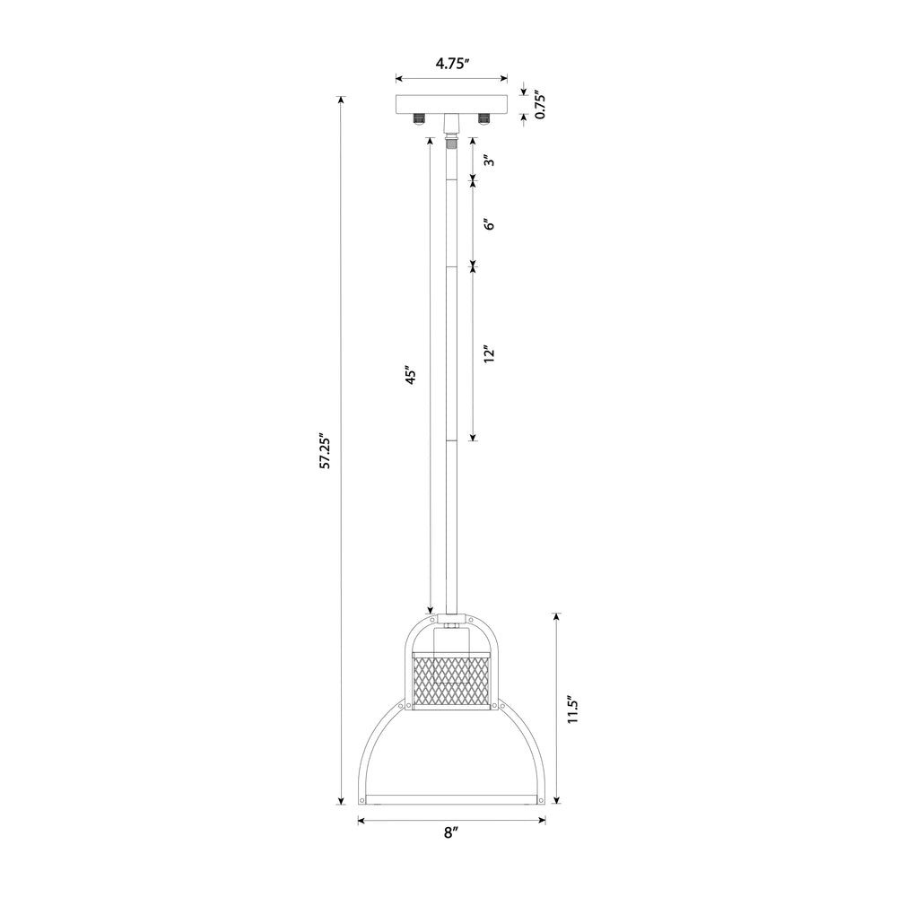Canton Industrial Pendant by Zeev - view 2