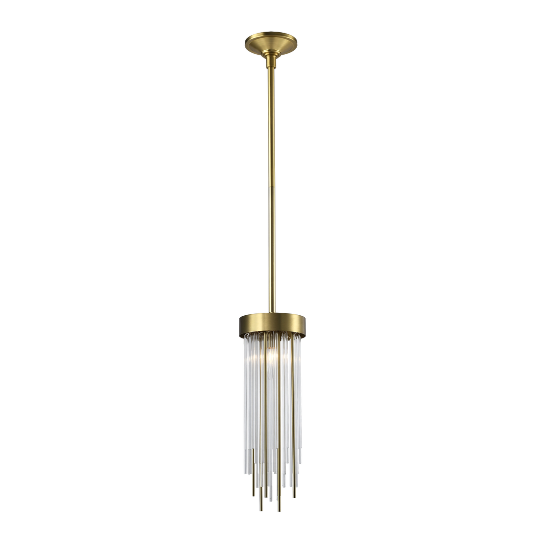 Waterfall Round Glass Mini-Pendant by Zeev - view 2