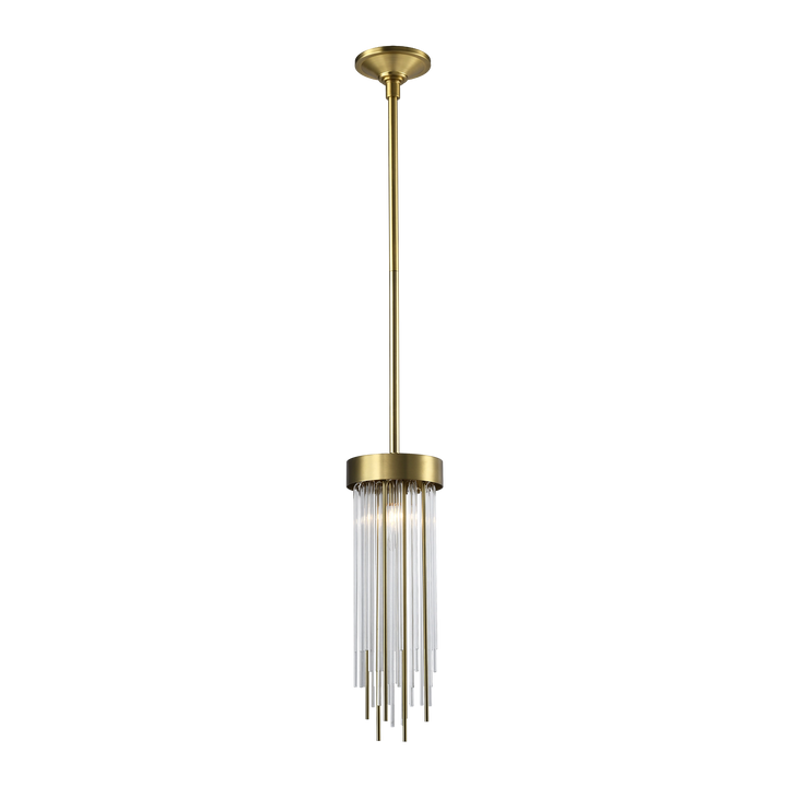 Waterfall Round Glass Mini-Pendant by Zeev - view 2