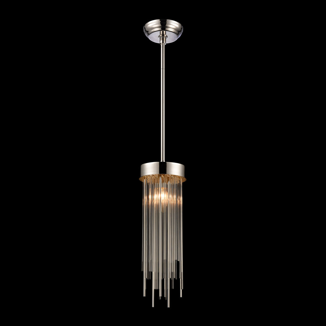 Waterfall Round Glass Mini-Pendant by Zeev - view 9