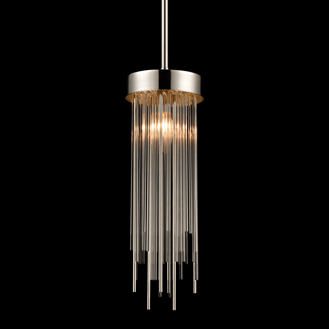 Waterfall Round Glass Mini-Pendant by Zeev - view 8
